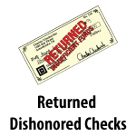 Returned Dishonored Checks