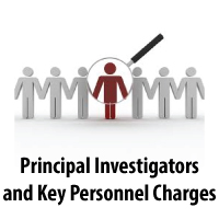 Reminder for Principal Investigators and Key Personnel Charges