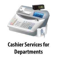 Cashier Services for Departments